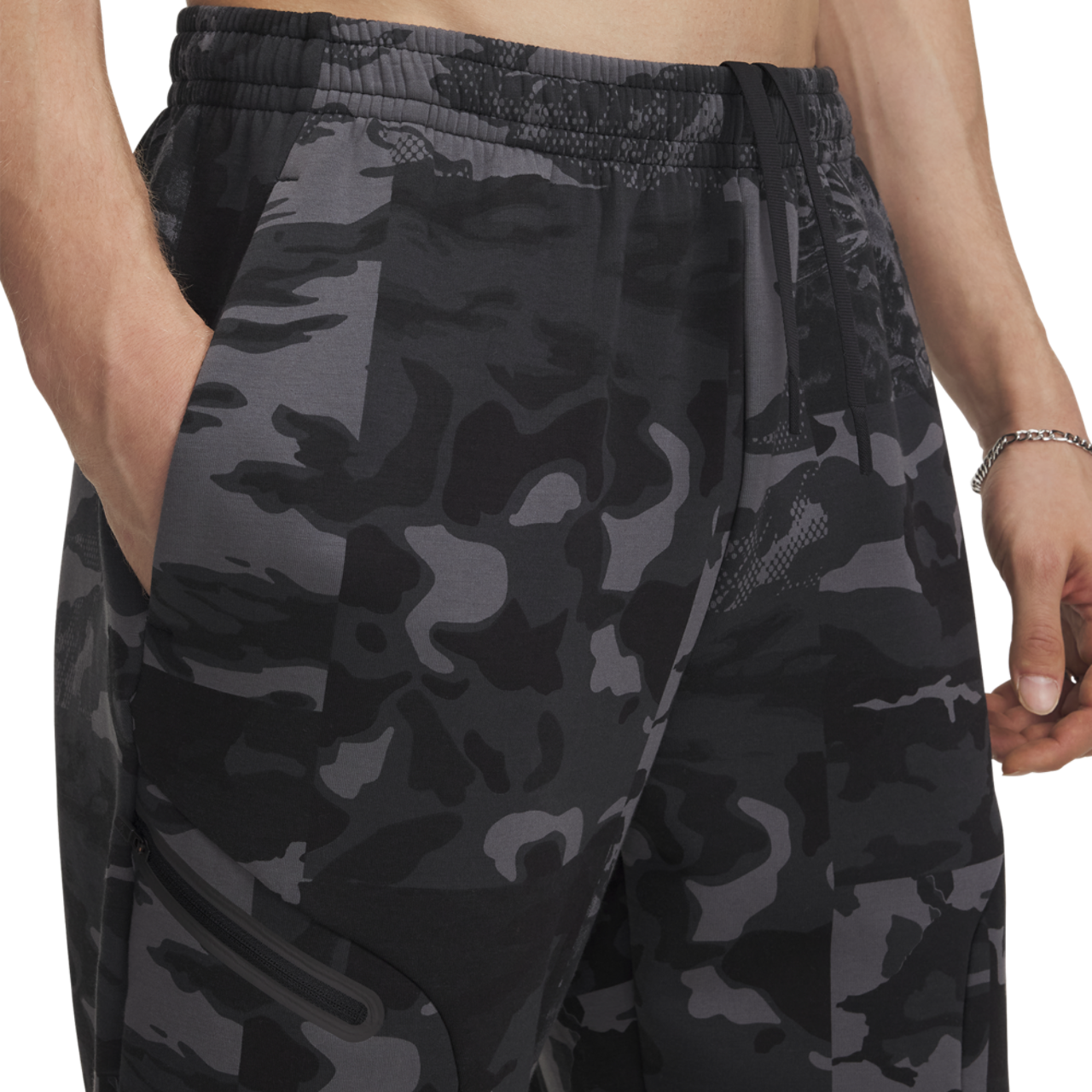 Under Armour Unstoppable Fleece Camo Pants Image 1 of 3. Tap to open photo gallery.