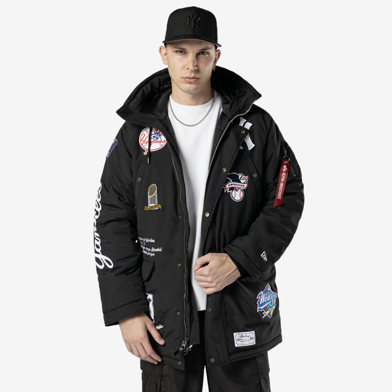New Era Yankees Alpha Parka Image 1 of 5. Tap to open photo gallery.