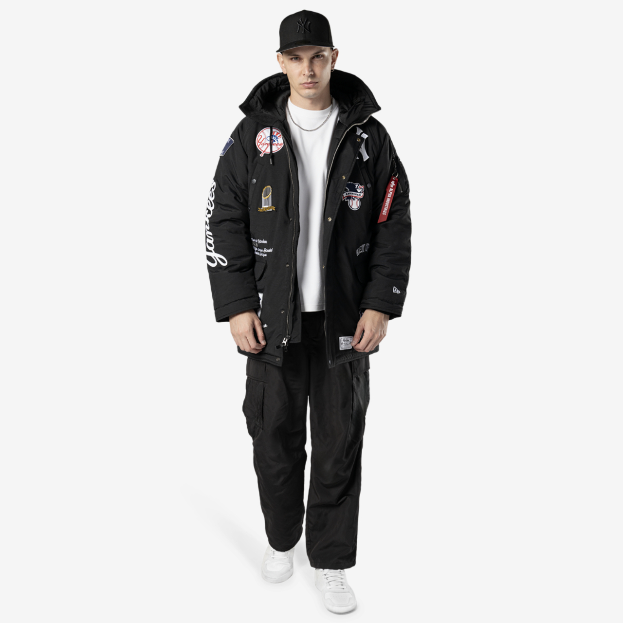New Era Yankees Alpha Parka Image 5 of 5. Tap to open photo gallery.