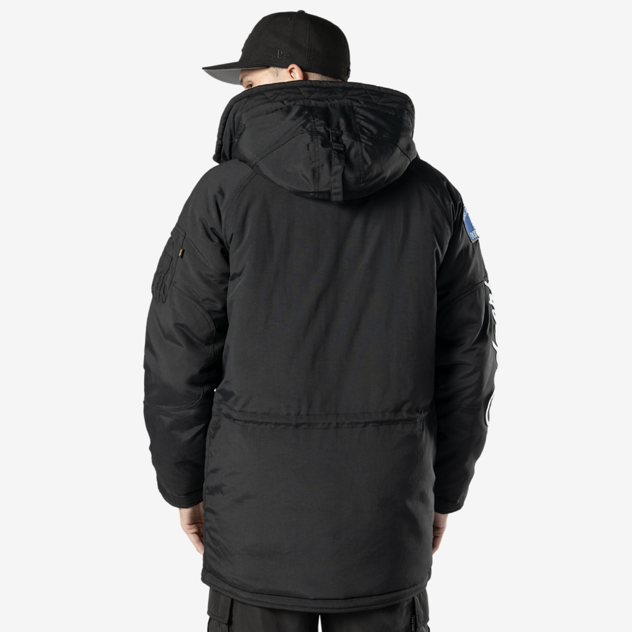 New Era Dodgers Alpha Parka Image 2 of 5. Tap to open photo gallery.