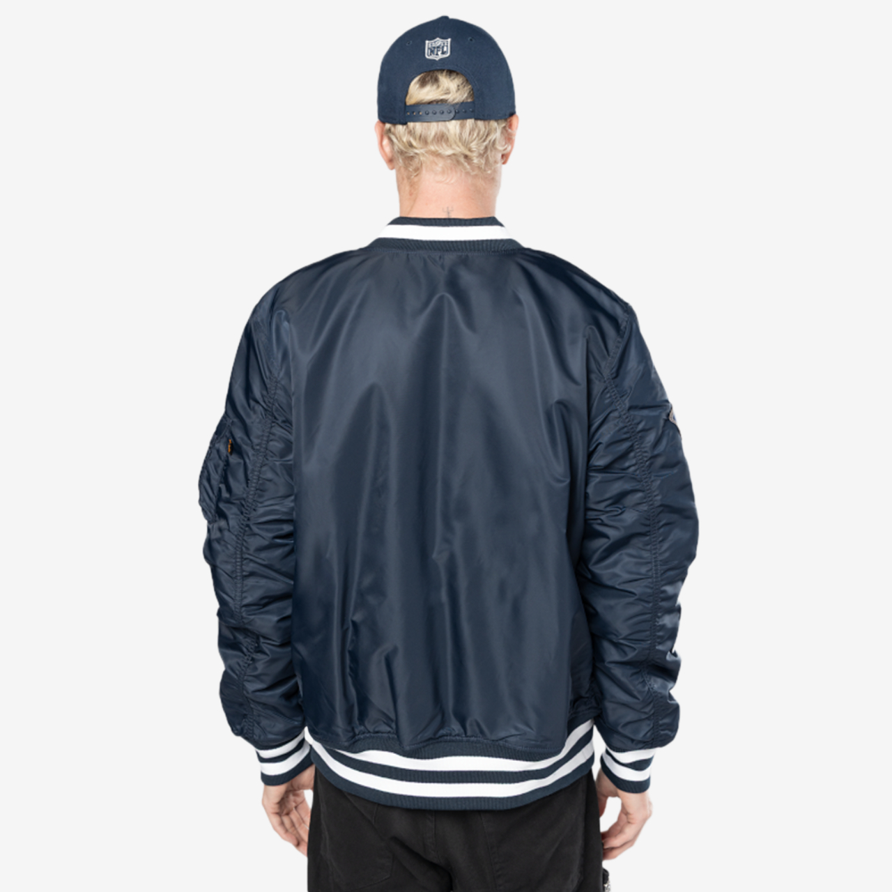 New Era Cowboys Alpha Jacket Image 2 of 6. Tap to open photo gallery.