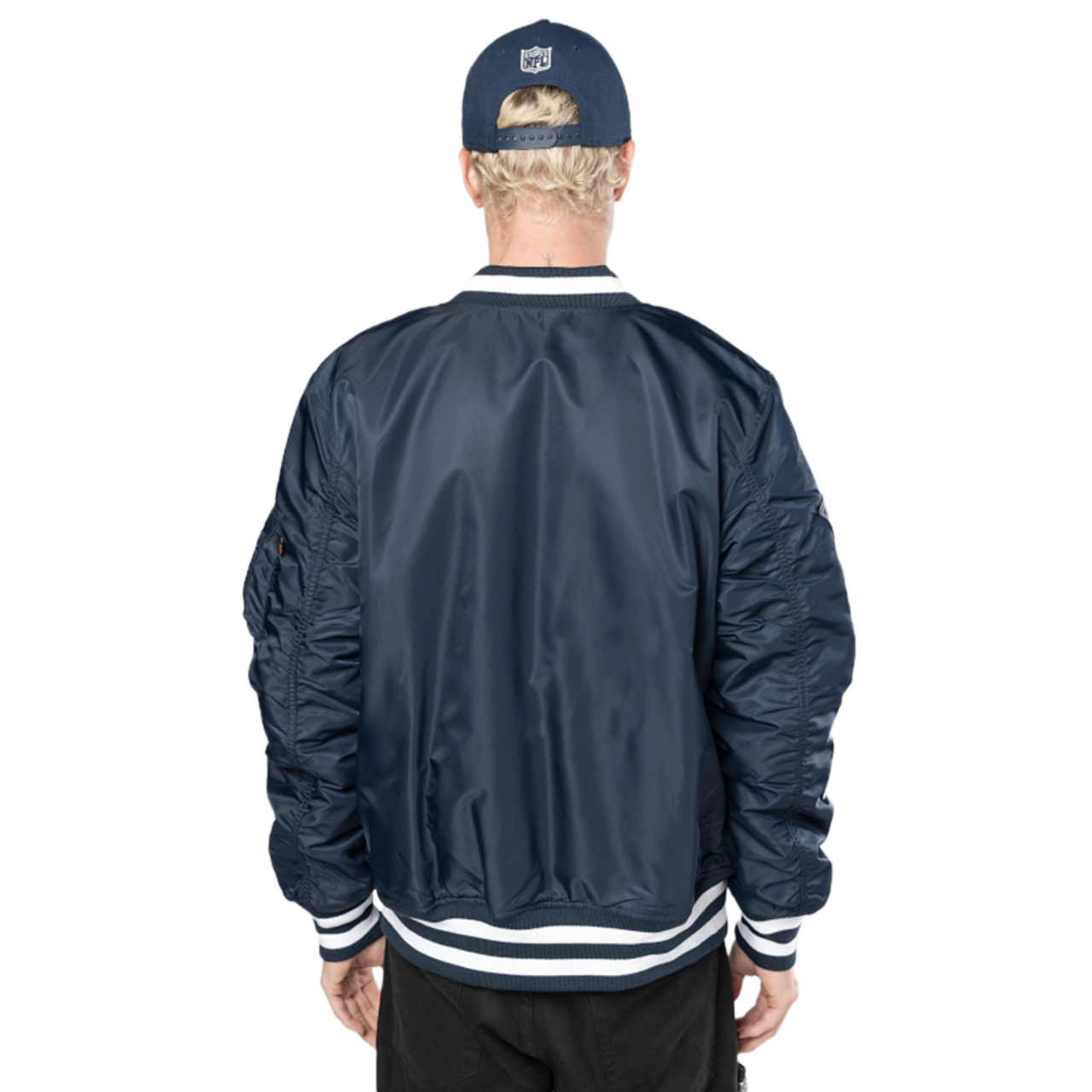 New Era Cowboys Alpha Jacket Image 2 of 6. Tap to open photo gallery.
