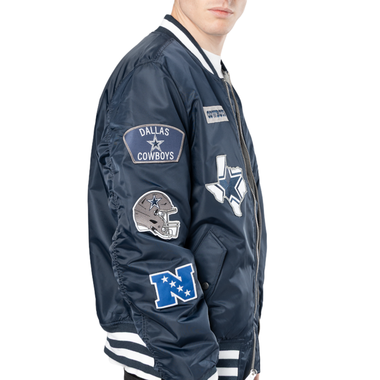 New Era Cowboys Alpha Jacket Image 5 of 6. Tap to open photo gallery.