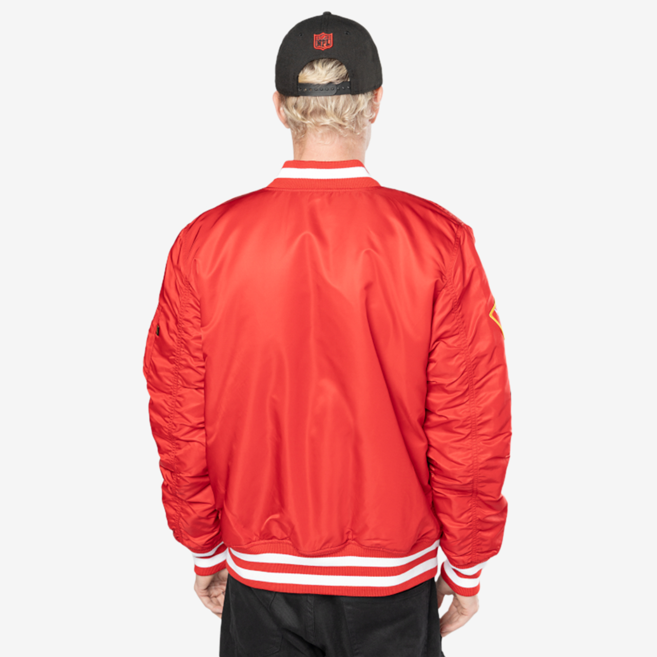 New Era Chiefs Alpha Jacket Image 2 of 6. Tap to open photo gallery.