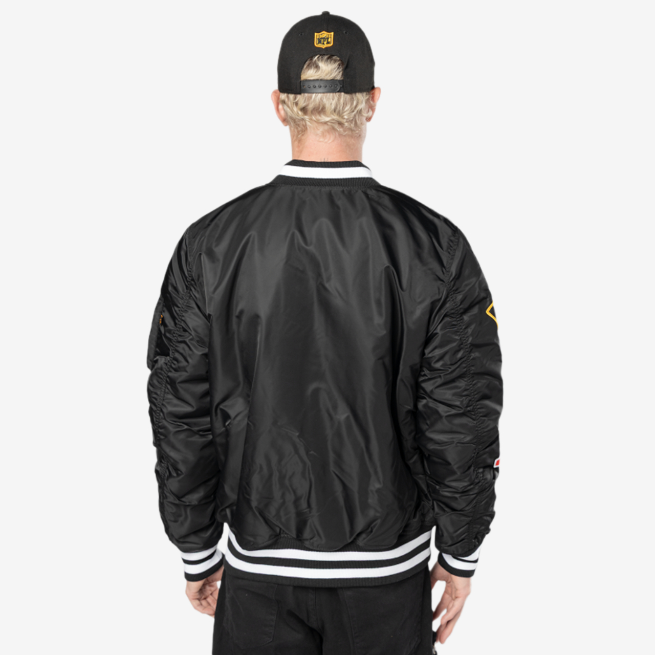 New Era Steelers Alpha Jacket Image 2 of 6. Tap to open photo gallery.