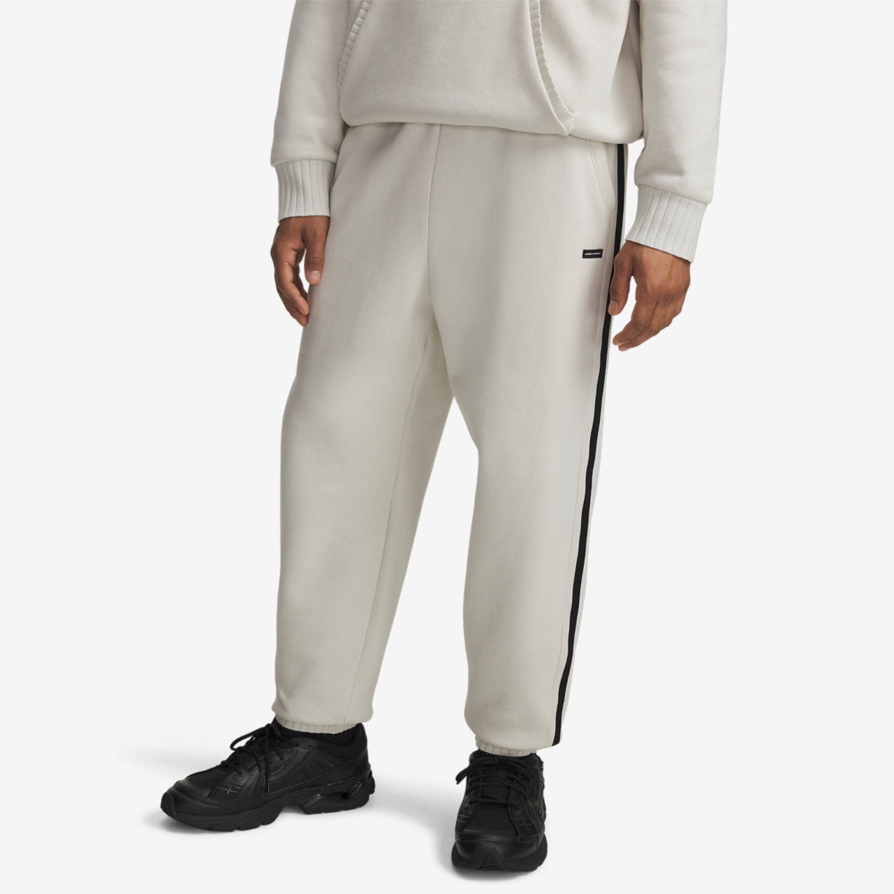 Under Armour Icon Heavy Rib Joggers Image 3 of 3. Tap to open photo gallery.