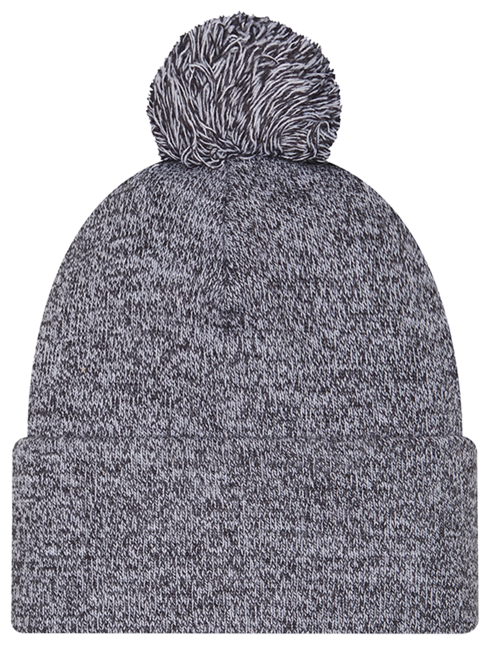 New Era Red Sox Marl Pom Knit Image 3 of 3. Tap to open photo gallery.