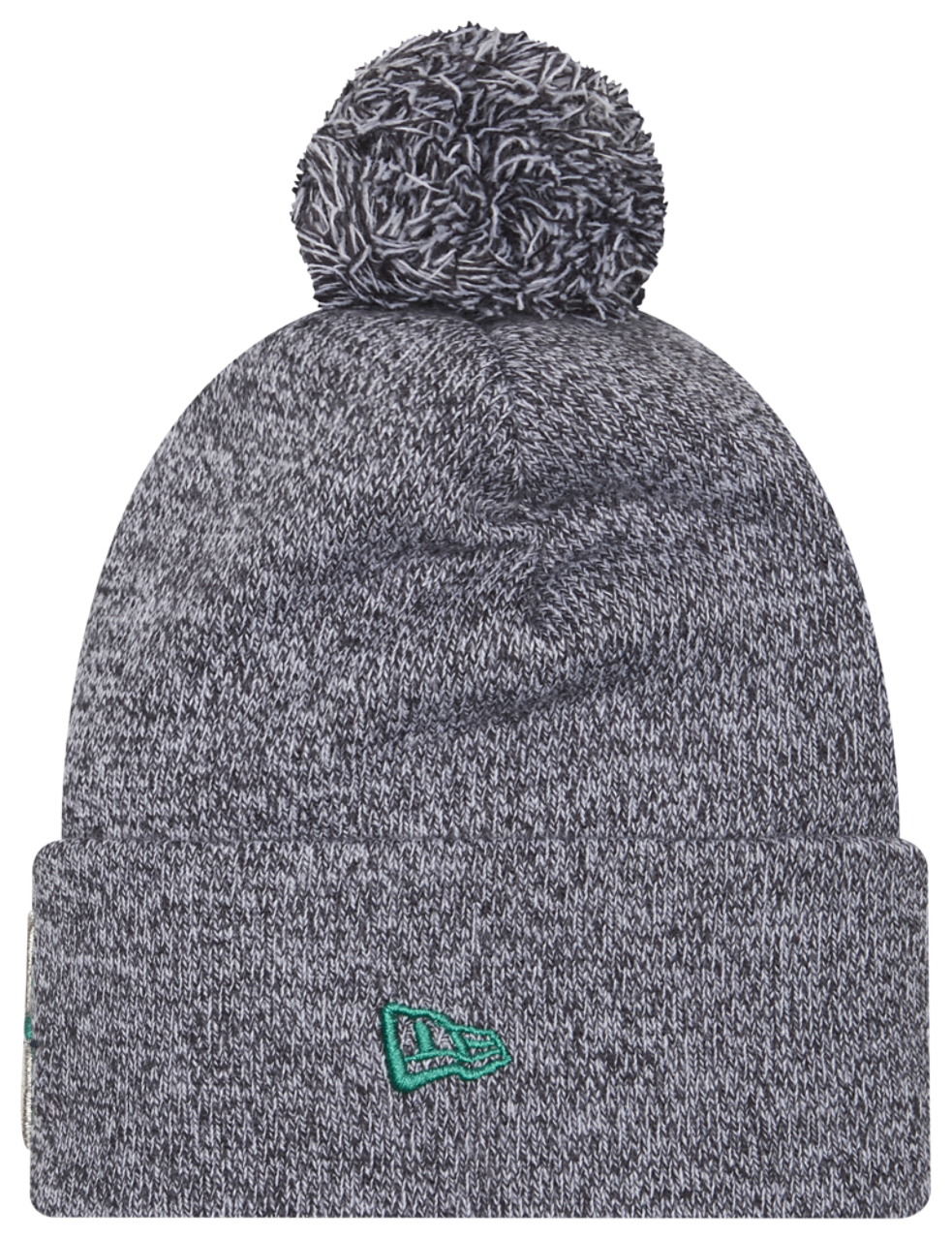 New Era Mariners Marl Pom Knit Image 2 of 3. Tap to open photo gallery.