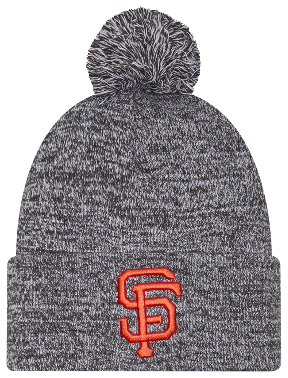 New Era Giants Marl Pom Knit Image 1 of 3. Tap to open photo gallery.
