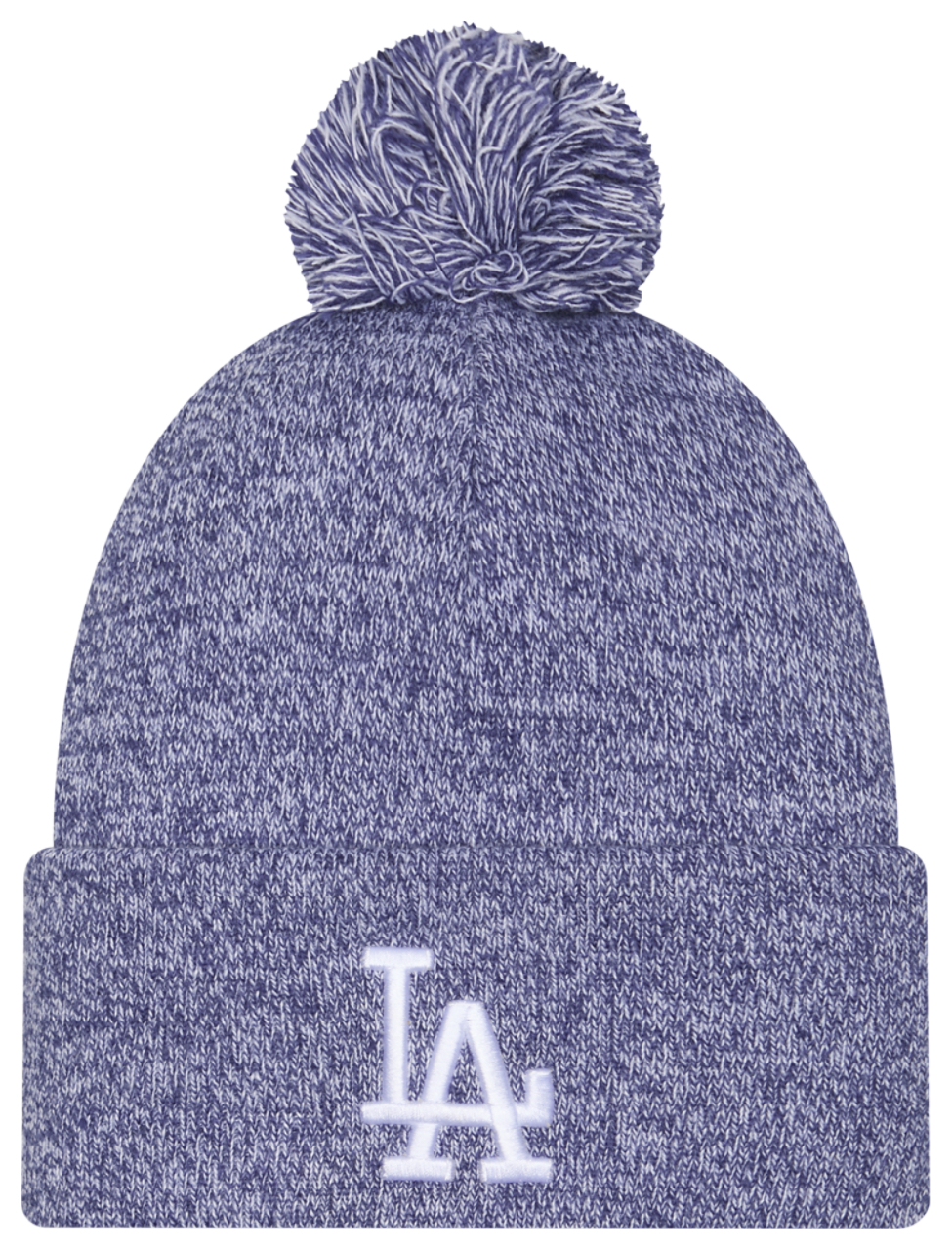 New Era Dodgers Marl Pom Knit Image 1 of 3. Tap to open photo gallery.
