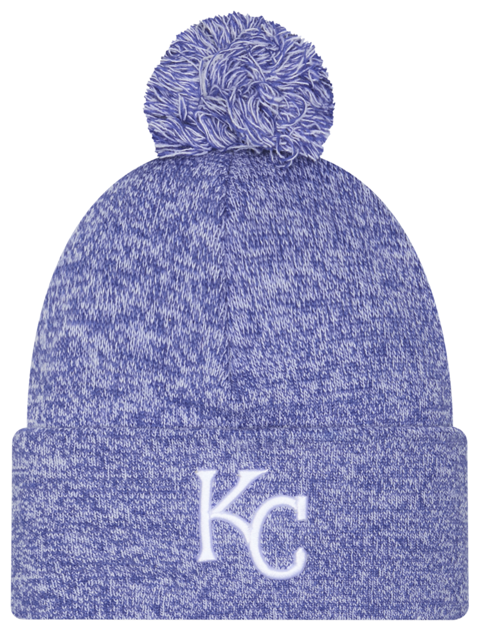 New Era Royals Marl Pom Knit Image 1 of 3. Tap to open photo gallery.