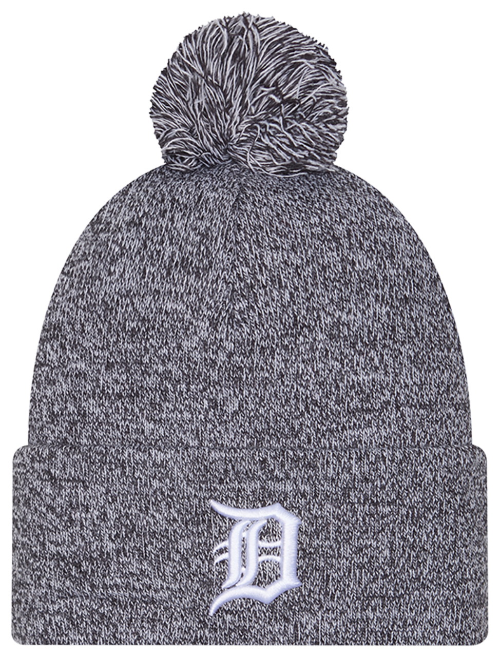 New Era Tigers Marl Pom Knit Image 1 of 3. Tap to open photo gallery.