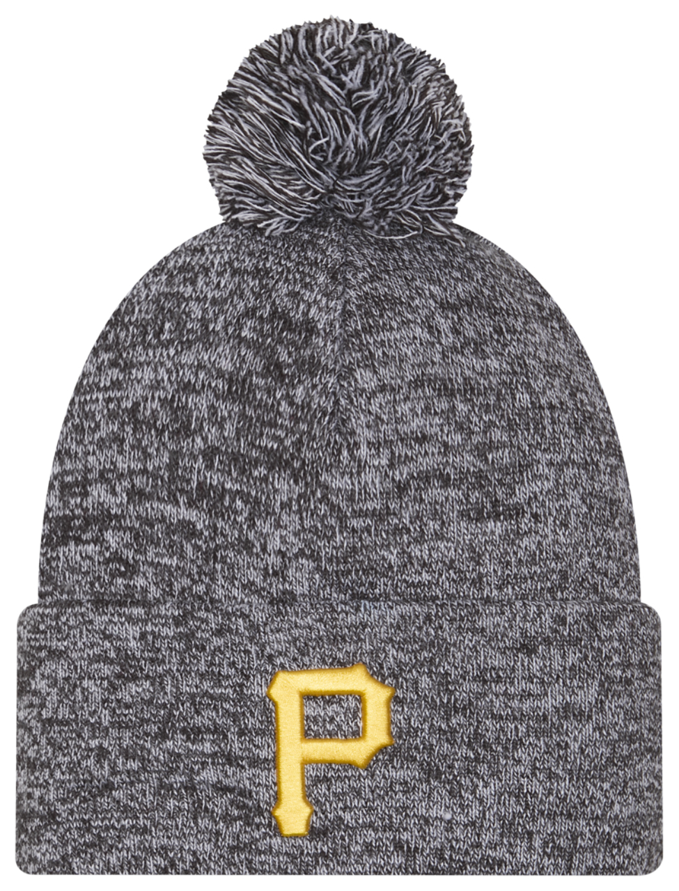 New Era Pirates Marl Pom Knit Image 1 of 3. Tap to open photo gallery.
