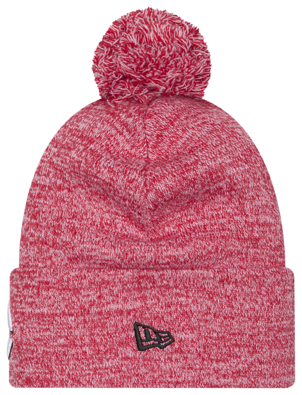 New Era Reds Marl Pom Knit Image 2 of 3. Tap to open photo gallery.