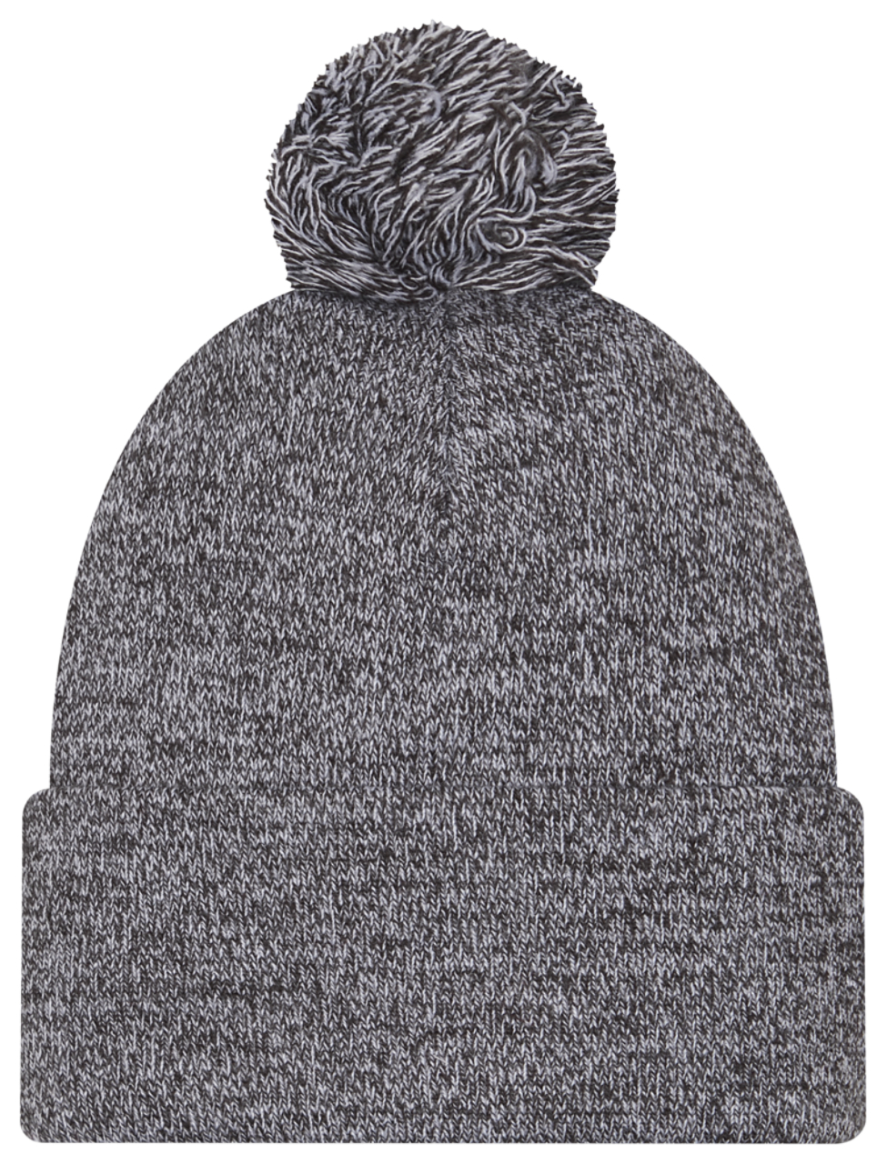 New Era White Sox Marl Pom Knit Image 3 of 3. Tap to open photo gallery.