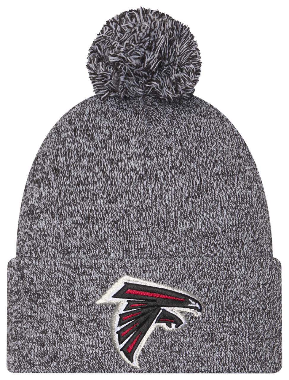 New Era Falcons Marl Pom Knit Image 1 of 3. Tap to open photo gallery.