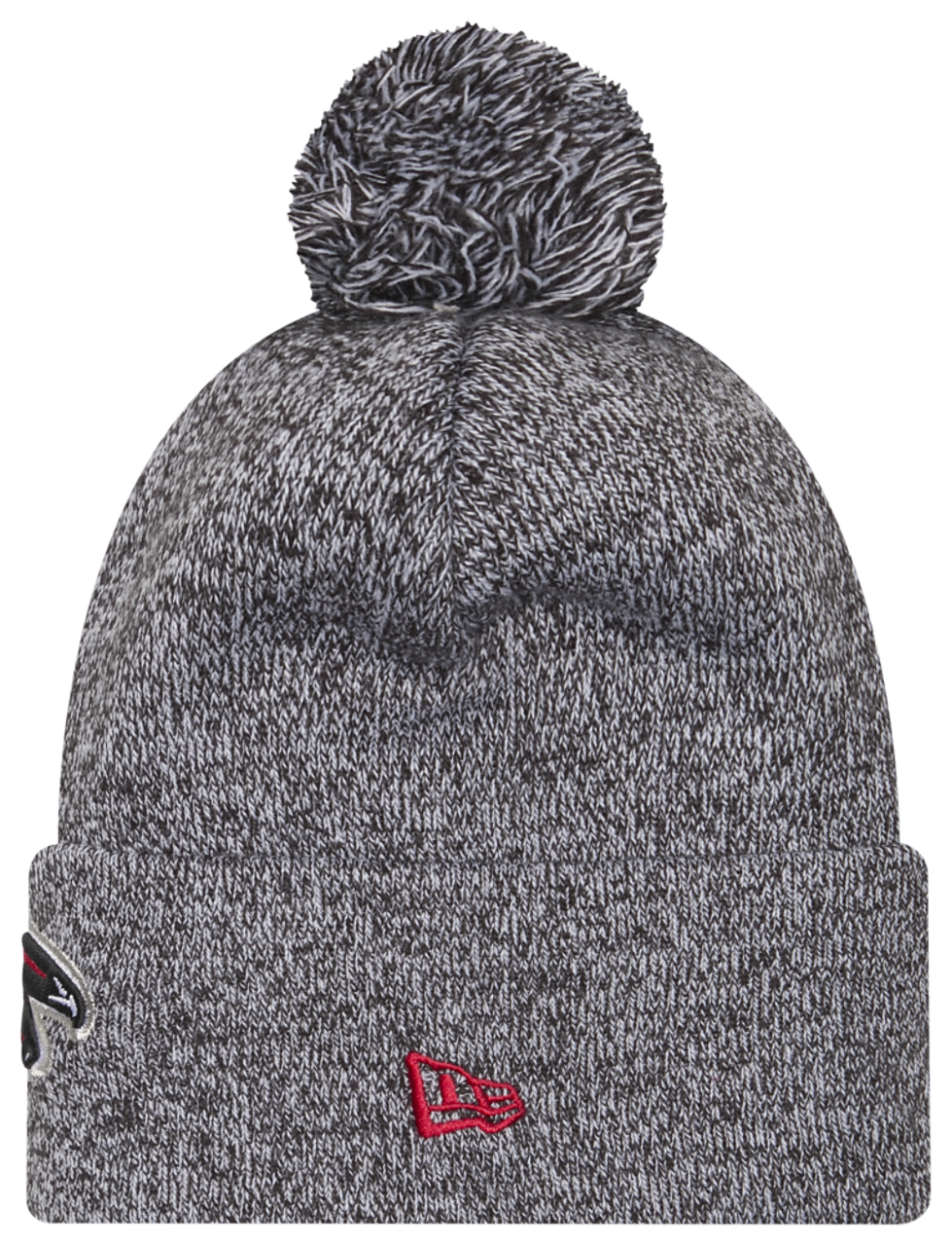 New Era Falcons Marl Pom Knit Image 2 of 3. Tap to open photo gallery.