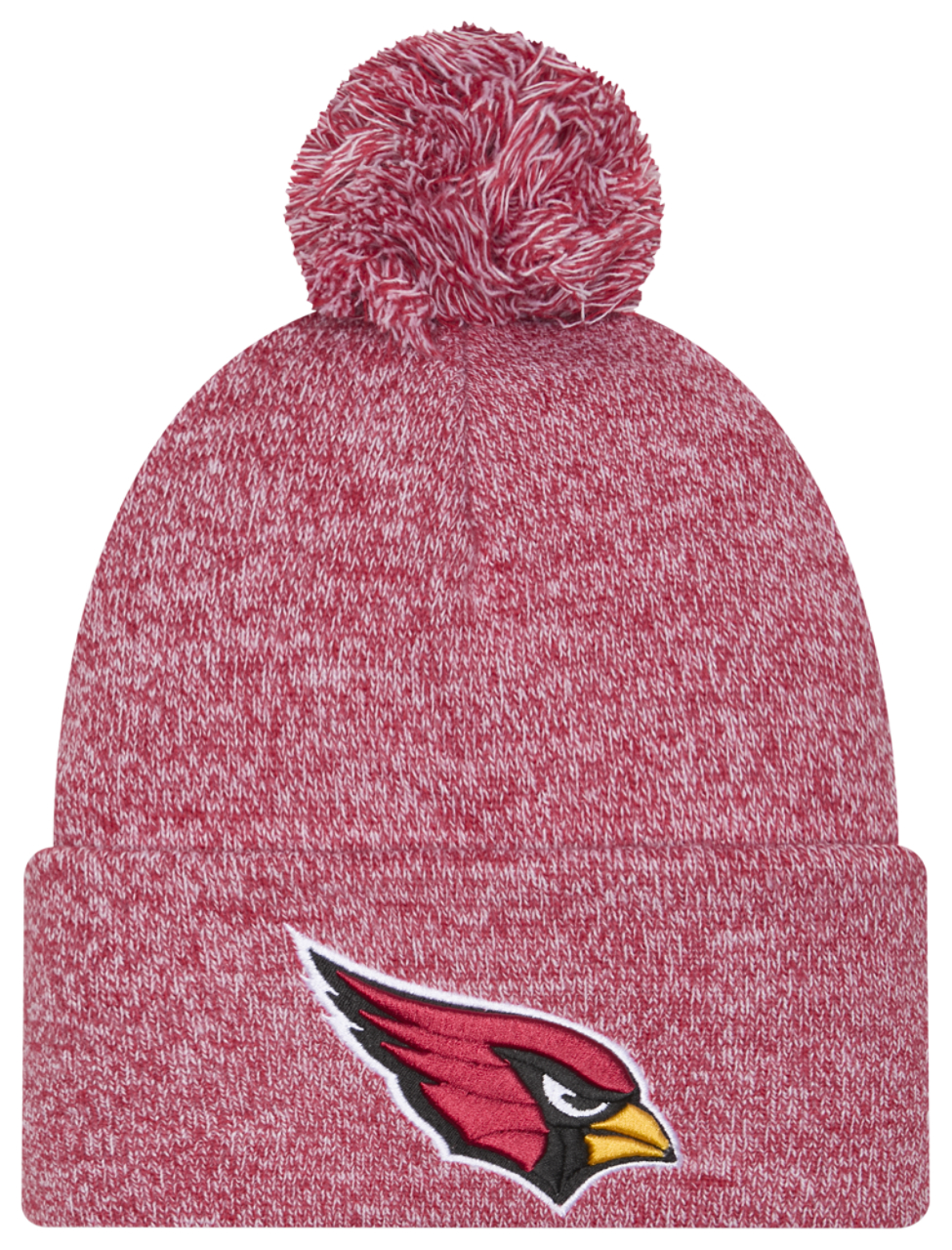 New Era Cardinals Marl Pom Knit Image 1 of 3. Tap to open photo gallery.