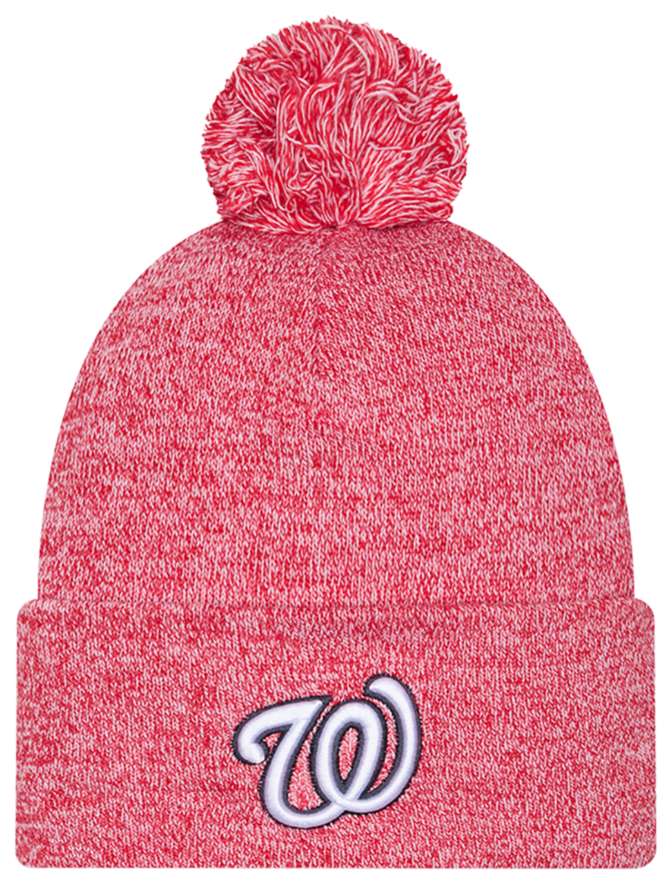 New Era Nationals Marl Pom Knit Image 1 of 3. Tap to open photo gallery.