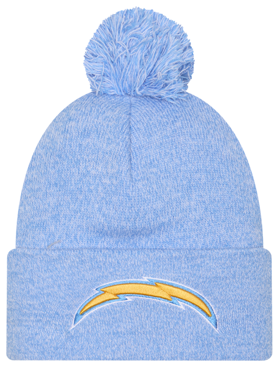 New Era Chargers Marl Pom Knit Image 1 of 3. Tap to open photo gallery.