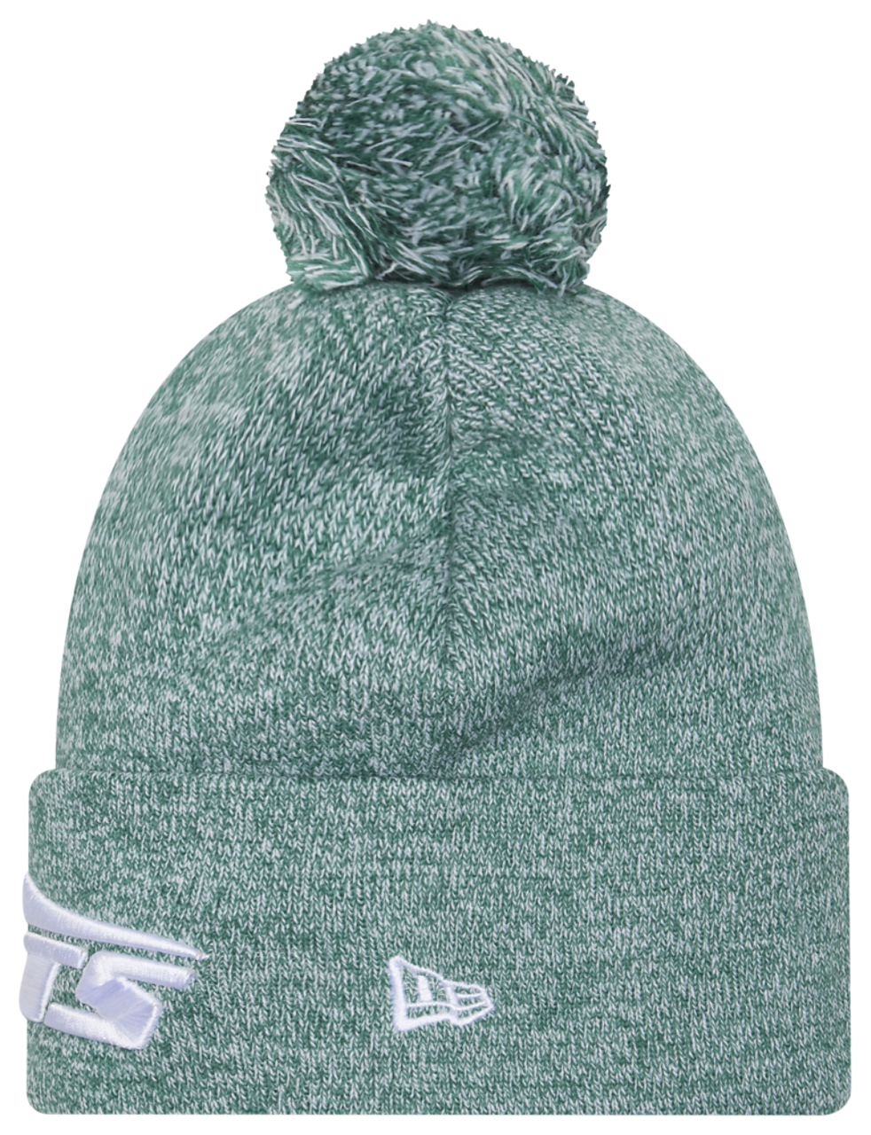 New Era Jets Marl Pom Knit Image 2 of 3. Tap to open photo gallery.