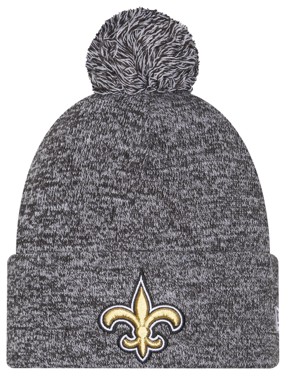 New Era Saints Marl Pom Knit Image 1 of 3. Tap to open photo gallery.