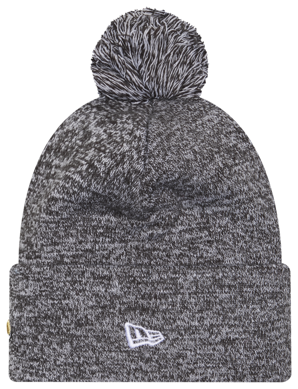 New Era Saints Marl Pom Knit Image 2 of 3. Tap to open photo gallery.