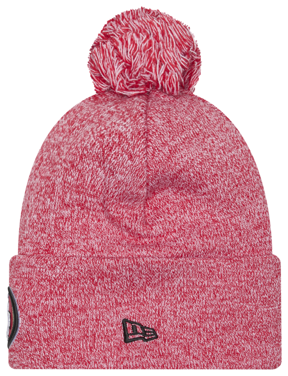 New Era 49ers Marl Pom Knit Image 2 of 3. Tap to open photo gallery.