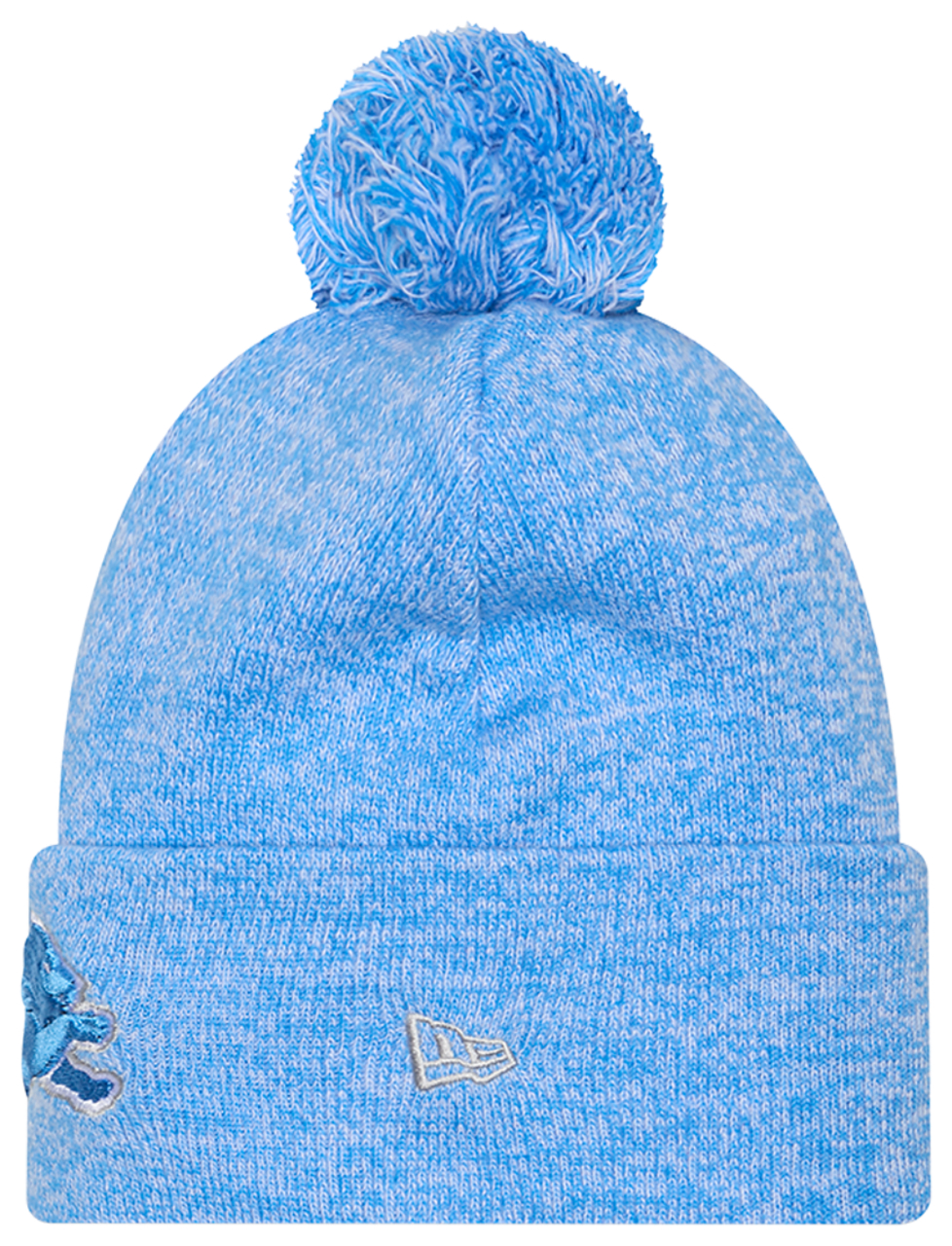 New Era Lions Marl Pom Knit Image 2 of 3. Tap to open photo gallery.