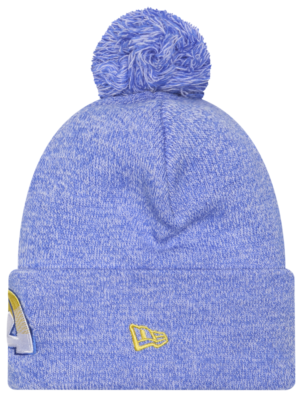 New Era Rams Marl Pom Knit Image 2 of 3. Tap to open photo gallery.