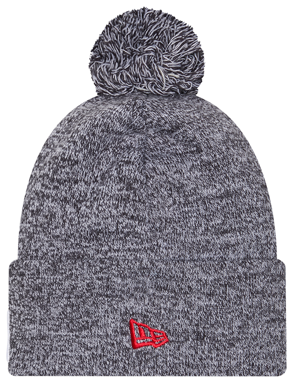New Era Twins Marl Pom Knit Image 2 of 3. Tap to open photo gallery.