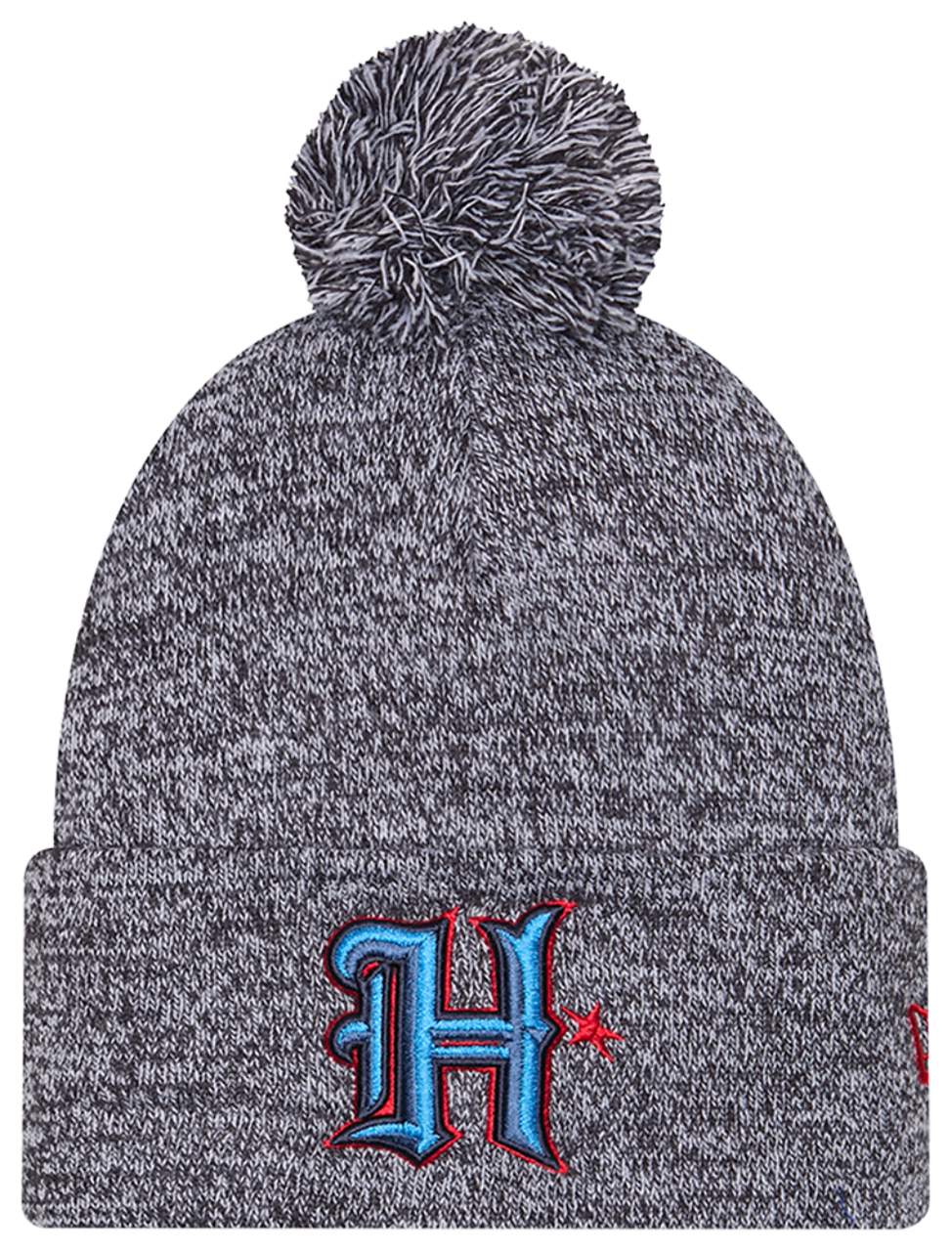 New Era Texans Marl Pom Knit Image 1 of 3. Tap to open photo gallery.