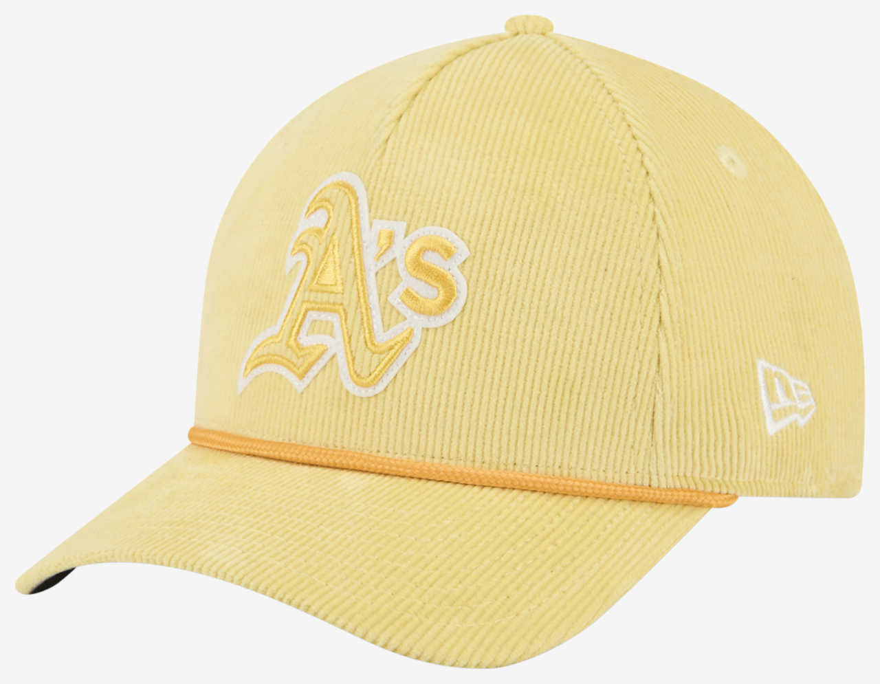 New Era A's 9FORTY MC A-Frame Cord Cap Image 1 of 7. Tap to open photo gallery.