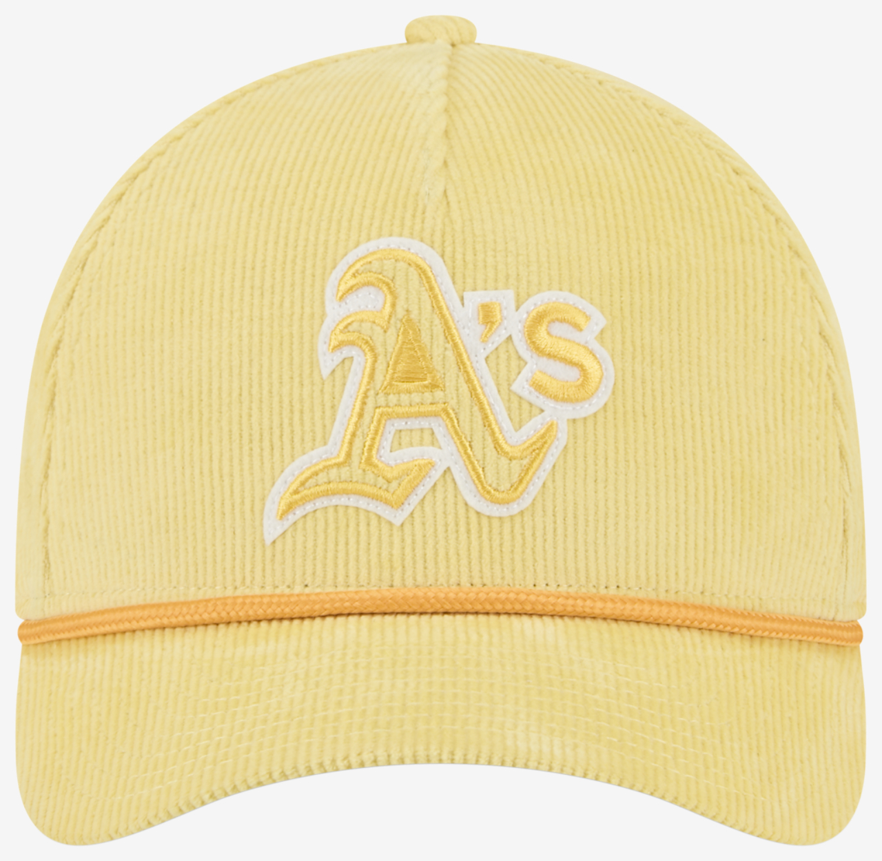 New Era A's 9FORTY MC A-Frame Cord Cap Image 2 of 7. Tap to open photo gallery.