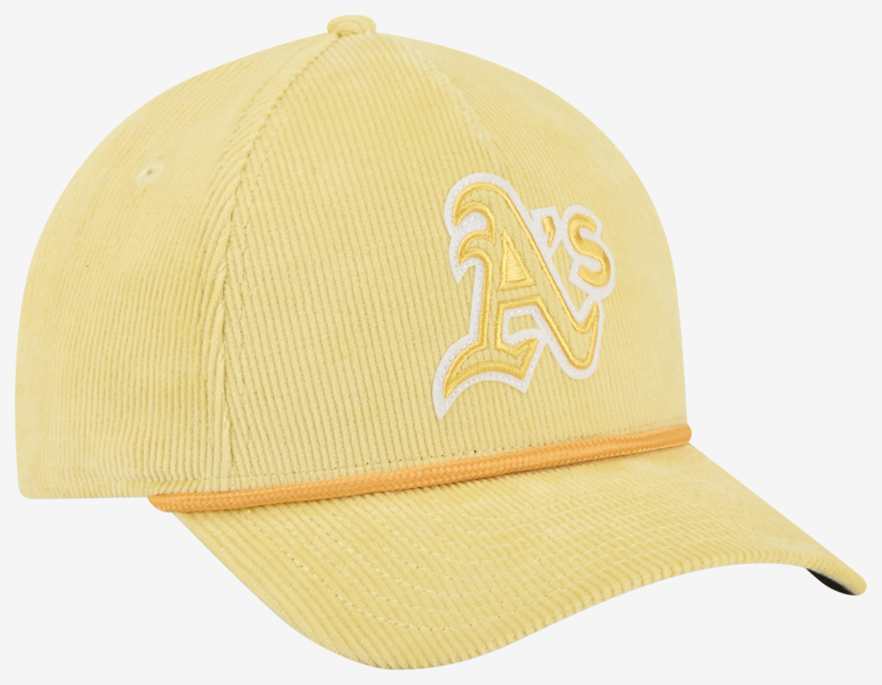 New Era A's 9FORTY MC A-Frame Cord Cap Image 3 of 7. Tap to open photo gallery.