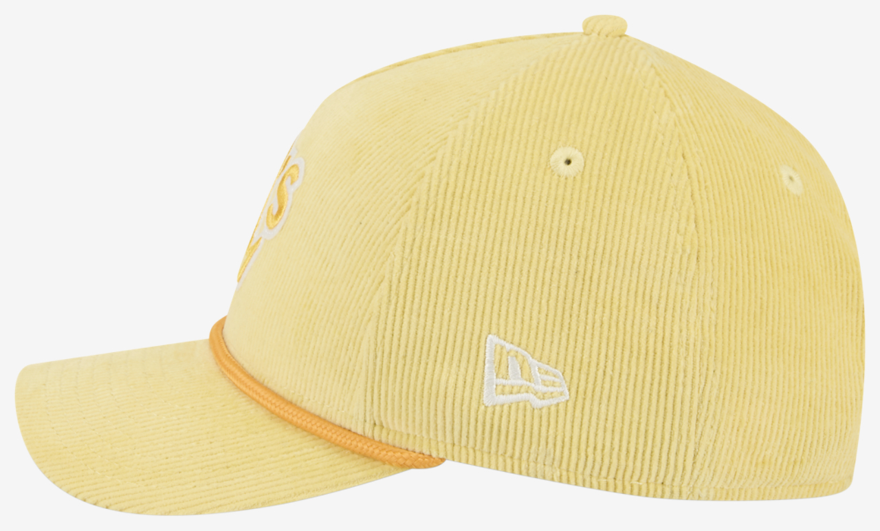 New Era A's 9FORTY MC A-Frame Cord Cap Image 4 of 7. Tap to open photo gallery.