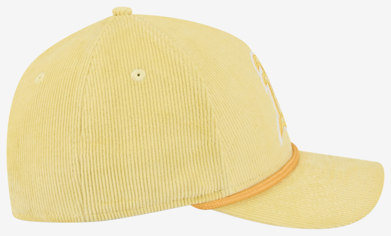 New Era A's 9FORTY MC A-Frame Cord Cap Image 5 of 7. Tap to open photo gallery.
