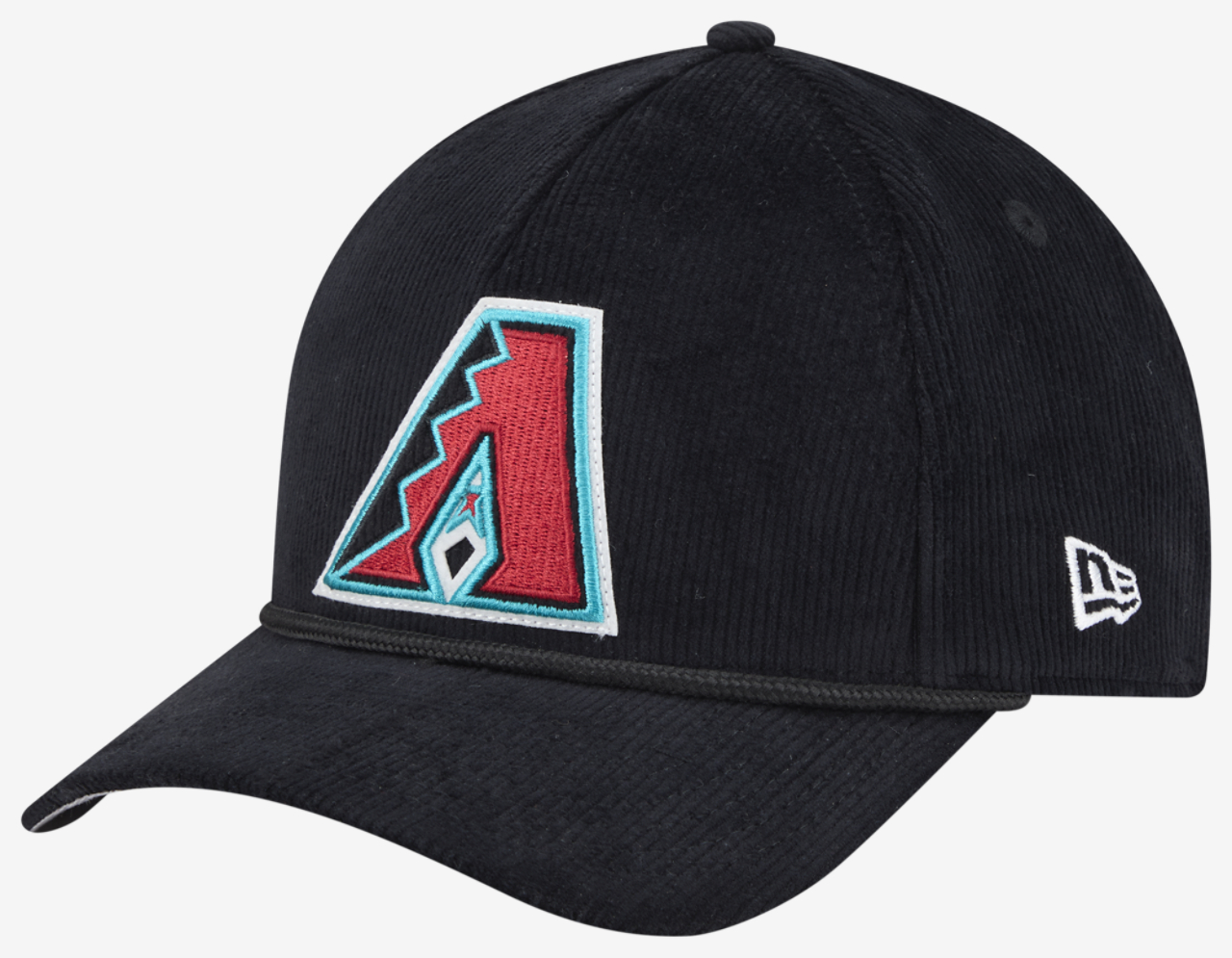 New Era Diamondbacks 9FORTY MC A-Frame Cord Cap Image 1 of 7. Tap to open photo gallery.