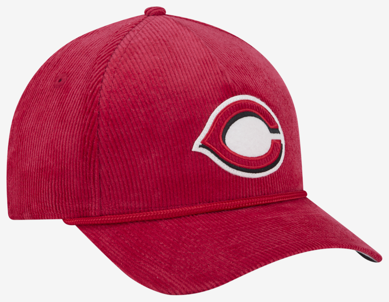 New Era Reds 9FORTY MC A-Frame Cord Cap Image 3 of 7. Tap to open photo gallery.