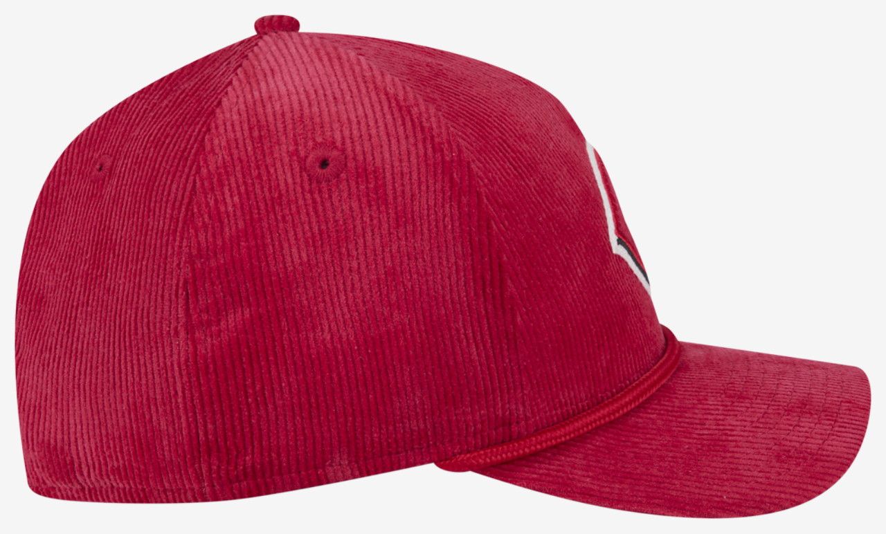 New Era Reds 9FORTY MC A-Frame Cord Cap Image 4 of 7. Tap to open photo gallery.