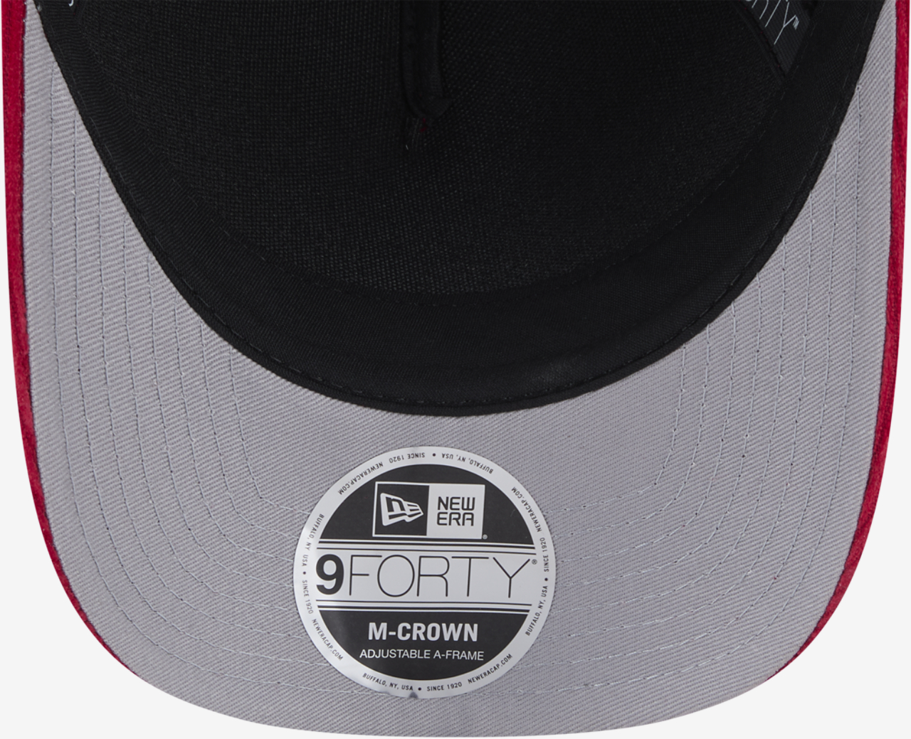 New Era Reds 9FORTY MC A-Frame Cord Cap Image 7 of 7. Tap to open photo gallery.