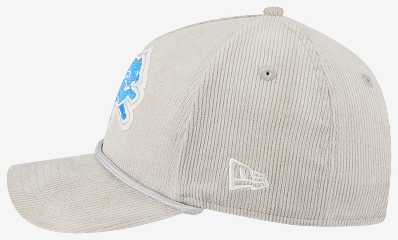 New Era Lions 9Forty A-Frame Cord 25130 Cap Image 4 of 7. Tap to open photo gallery.