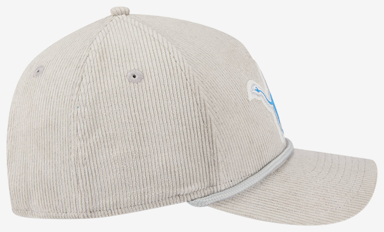 New Era Lions 9Forty A-Frame Cord 25130 Cap Image 5 of 7. Tap to open photo gallery.