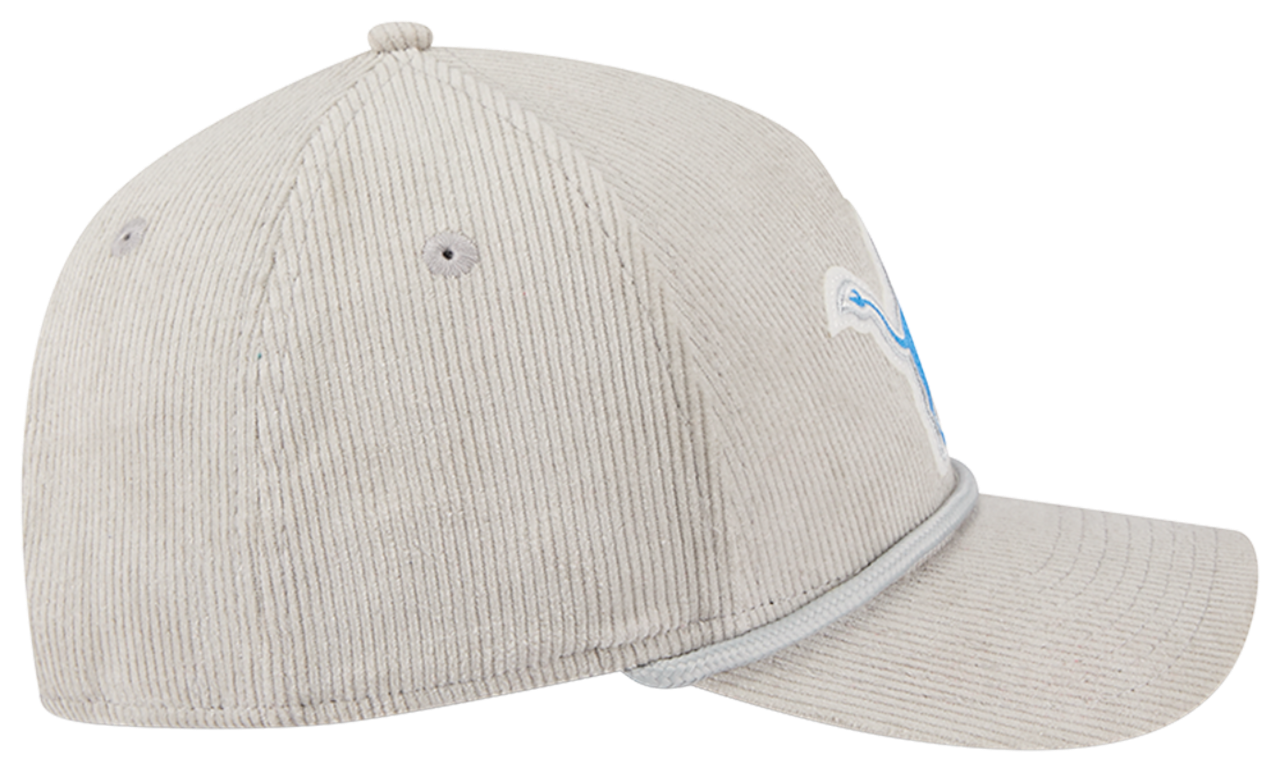 New Era Lions 9Forty A-Frame Cord 25130 Cap Image 5 of 7. Tap to open photo gallery.