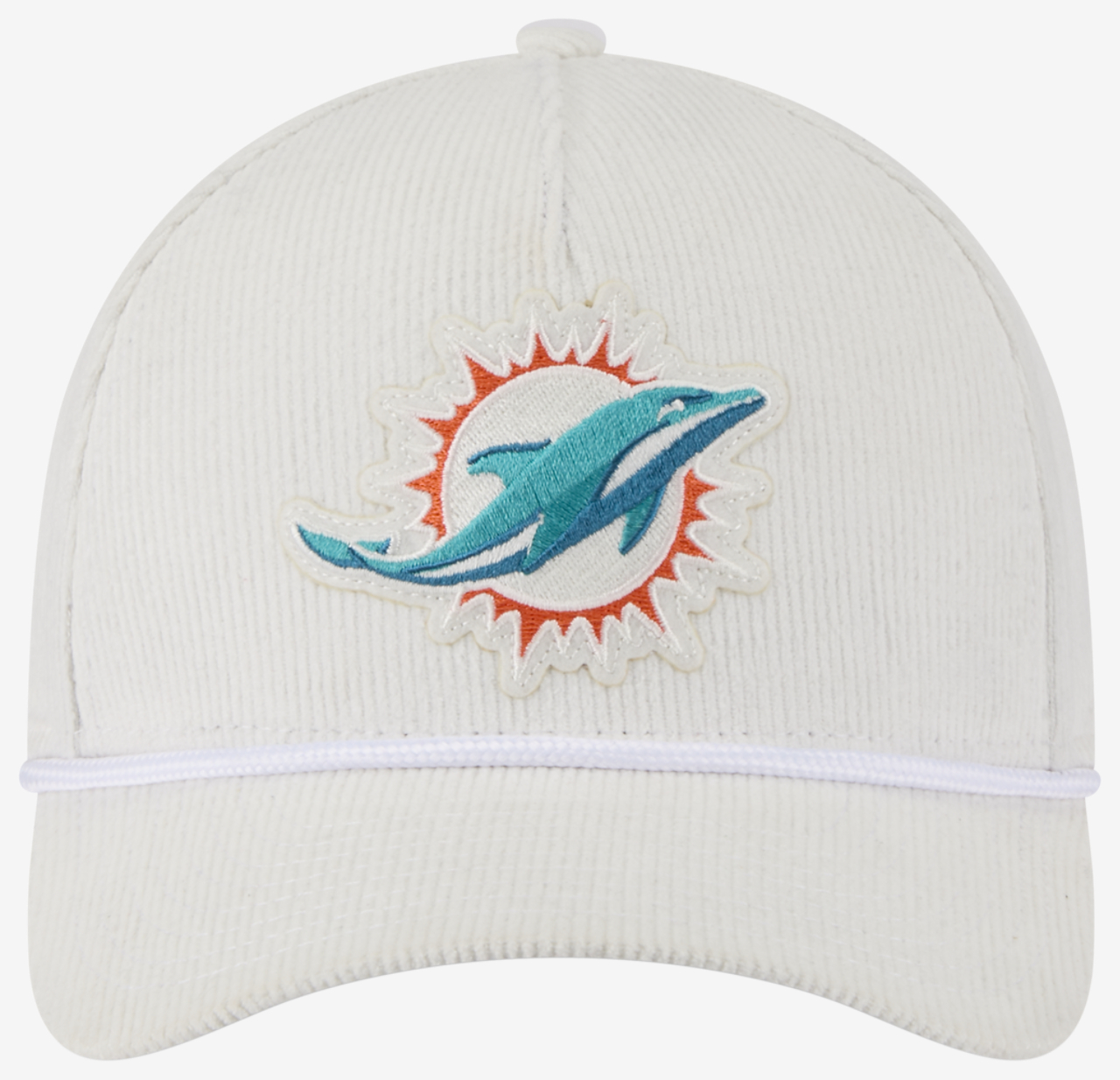 New Era Dolphins 9Forty AF Cord 25130 Cap Image 2 of 7. Tap to open photo gallery.