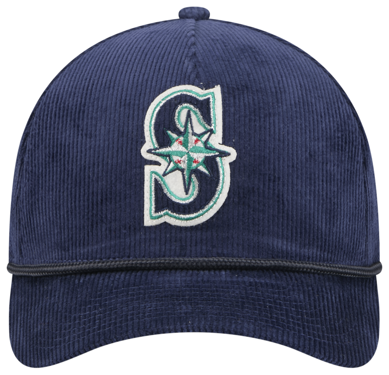 New Era Mariners 9FORTY MC A-Frame Cord Cap Image 2 of 7. Tap to open photo gallery.