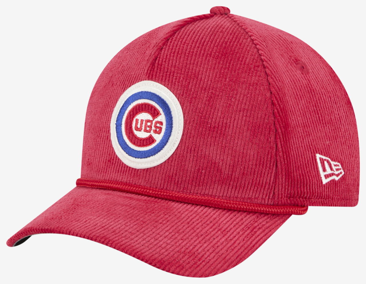 New Era Cubs 9FORTY MC A-Frame Cord Cap Image 1 of 7. Tap to open photo gallery.