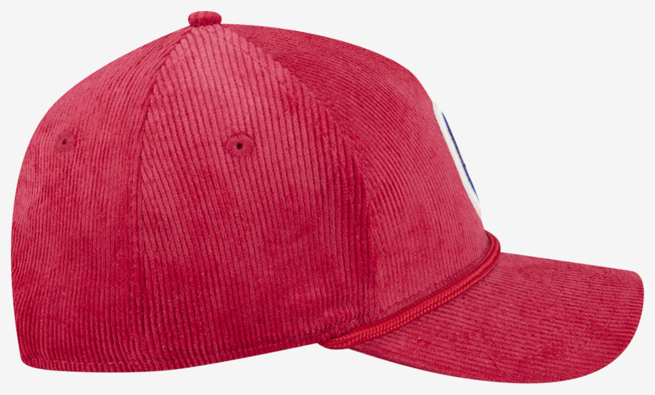 New Era Cubs 9FORTY MC A-Frame Cord Cap Image 4 of 7. Tap to open photo gallery.
