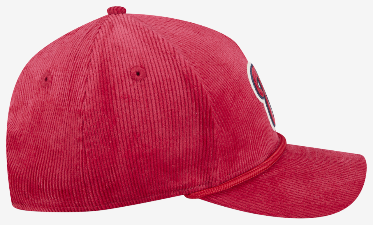 New Era Nationals 9FORTY MC A-Frame Cord Cap Image 5 of 7. Tap to open photo gallery.