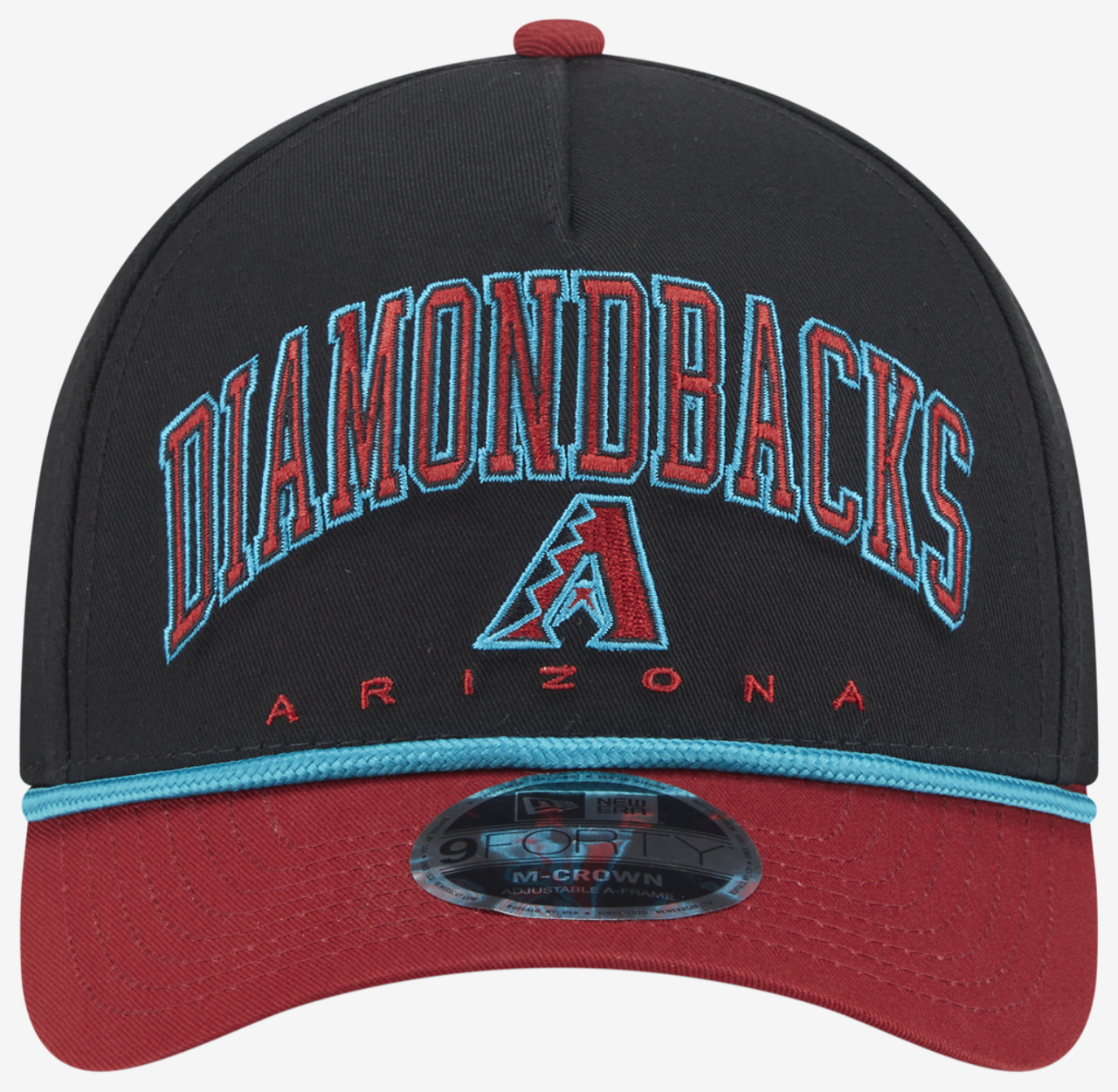 New Era Diamondbacks 9FORTY MC A-Frame Arch Cap Image 2 of 7. Tap to open photo gallery.